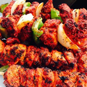 Tandoori Chicken Kebabs